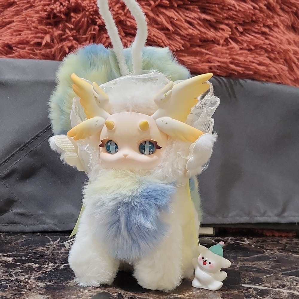 Starry Song Toy 天使 Collectible Plush  Box Fantasy Animation White Blue